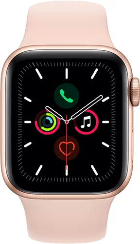 Смарт-часы Apple Watch S5 40mm Gold Sport Band в Челябинске купить по недорогим ценам с доставкой