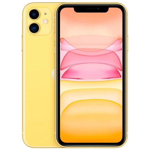 Смартфон Apple iPhone 11 64 ГБ Желтый (RU) в Челябинске купить по недорогим ценам с доставкой
