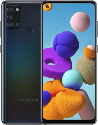 Смартфон Samsung Galaxy A21s 32 ГБ Черный в Челябинске купить по недорогим ценам с доставкой