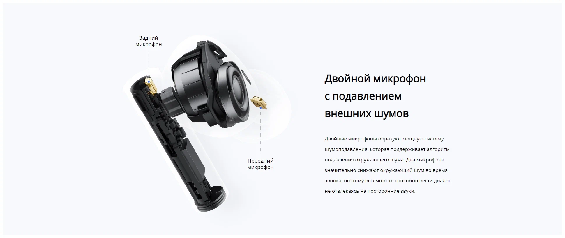 Беспроводные наушники Realme Buds Air 3 Синий в Челябинске купить по недорогим ценам с доставкой