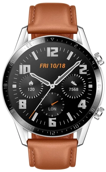 Смарт-часы Huawei Watch GT2 Classic 46mm (LTN-B19V) Коричневый в Челябинске купить по недорогим ценам с доставкой