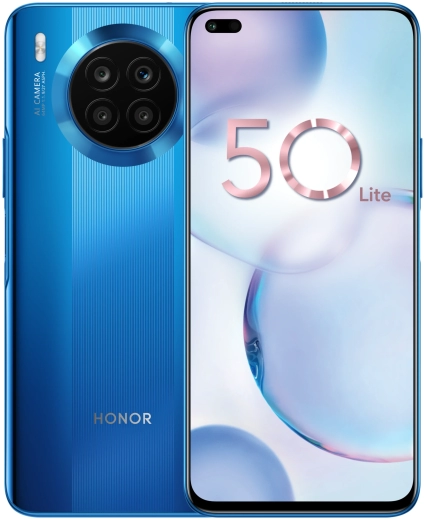 Смартфон Honor 50 Lite 6/128 ГБ Синий в Челябинске купить по недорогим ценам с доставкой