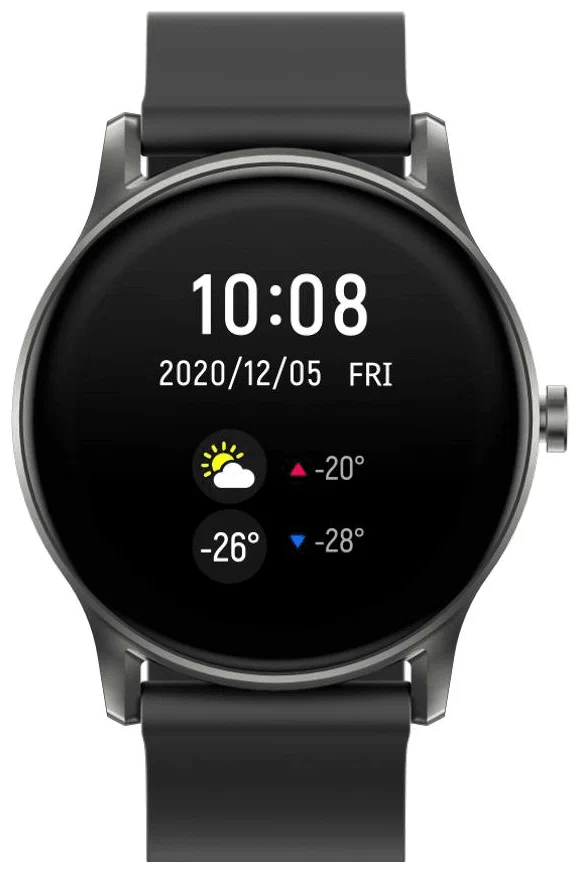 Смарт-часы Xiaomi Haylou LS09A, черный в Челябинске купить по недорогим ценам с доставкой