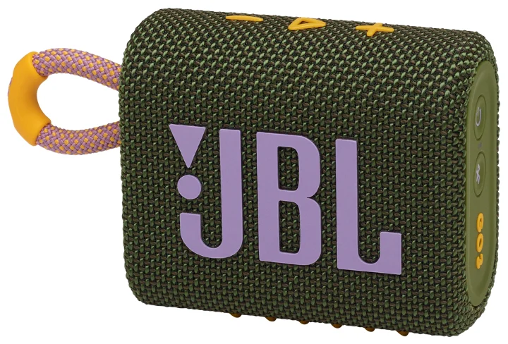 Портативная колонка JBL GO 3 Зеленый в Челябинске купить по недорогим ценам с доставкой