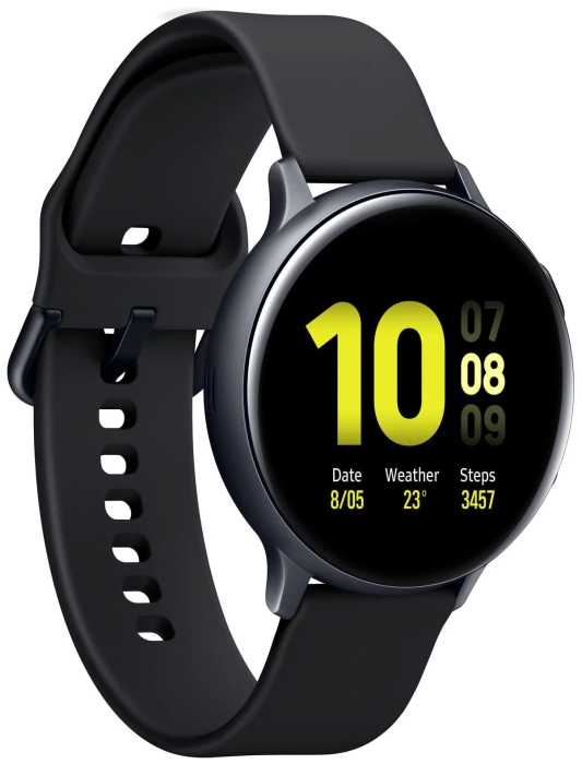 Смарт-часы Samsung Galaxy Watch Active 2 (SM-R820) 44mm Лакрица в Челябинске купить по недорогим ценам с доставкой