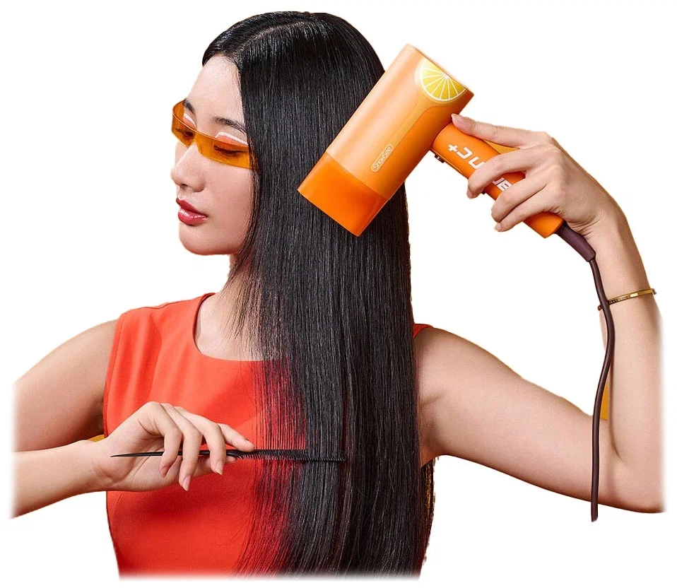 Фен Xiaomi ShowSee Electric Hair Dryer (VC100-A) Оранжевый в Челябинске купить по недорогим ценам с доставкой