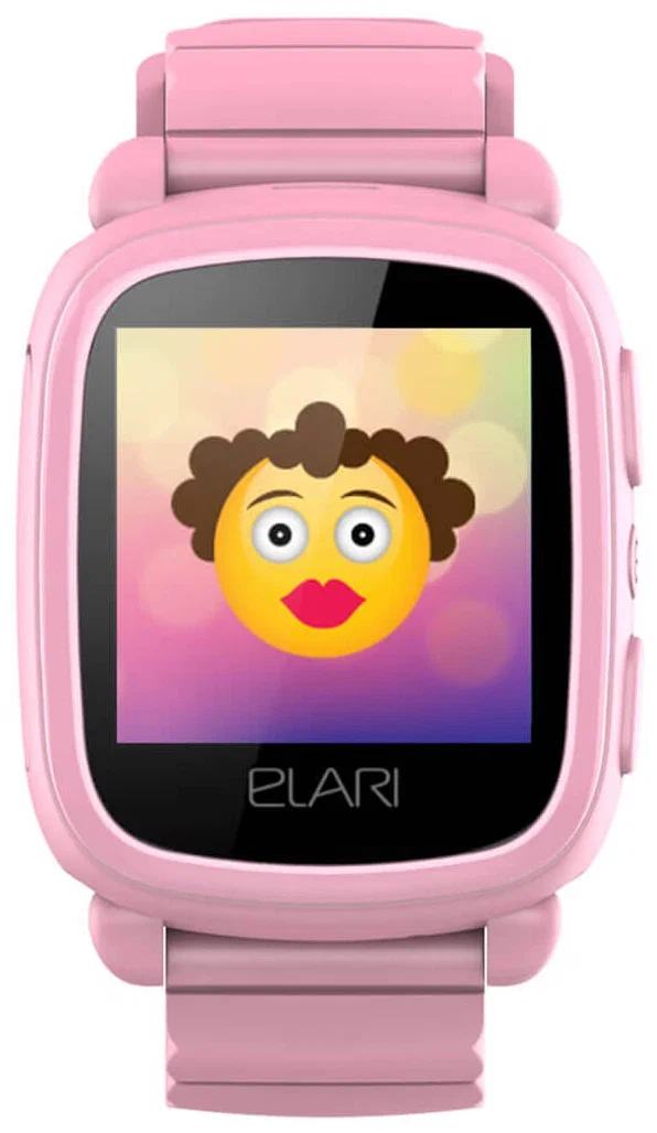 Детские смарт-часы Elari KidPhone 2 Розовый в Челябинске купить по недорогим ценам с доставкой
