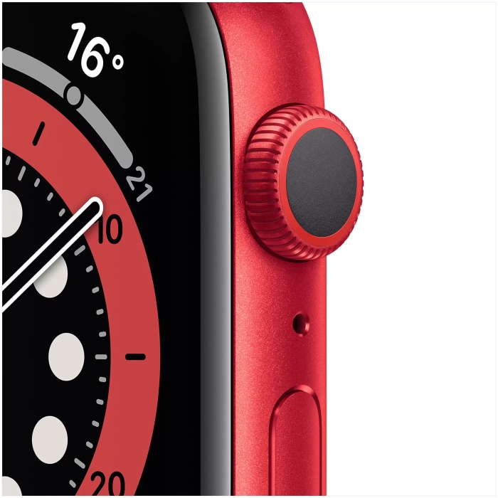 Смарт-часы Apple Watch S6 40mm Red Sport Band в Челябинске купить по недорогим ценам с доставкой