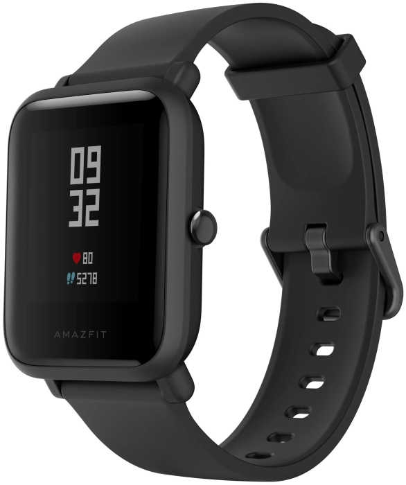 Смарт-часы Xiaomi Amazfit Bip S Lite Угольный черный в Челябинске купить по недорогим ценам с доставкой