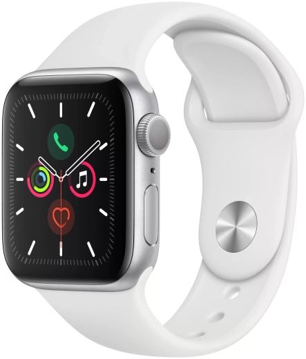 Смарт-часы Apple Watch S5 44mm Silver Sport Band в Челябинске купить по недорогим ценам с доставкой