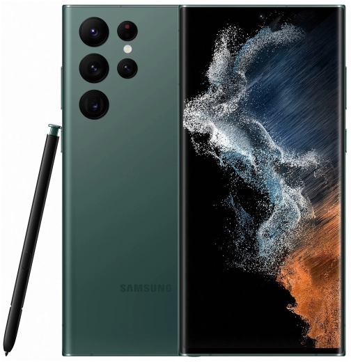 Смартфон Samsung Galaxy S22 Ultra 512Gb Зелёный в Челябинске купить по недорогим ценам с доставкой