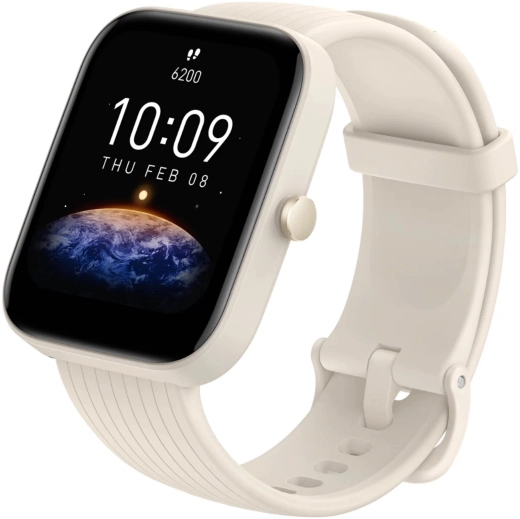 Смарт-часы Xiaomi Amazfit Bip 3 Pro Кремовый в Челябинске купить по недорогим ценам с доставкой