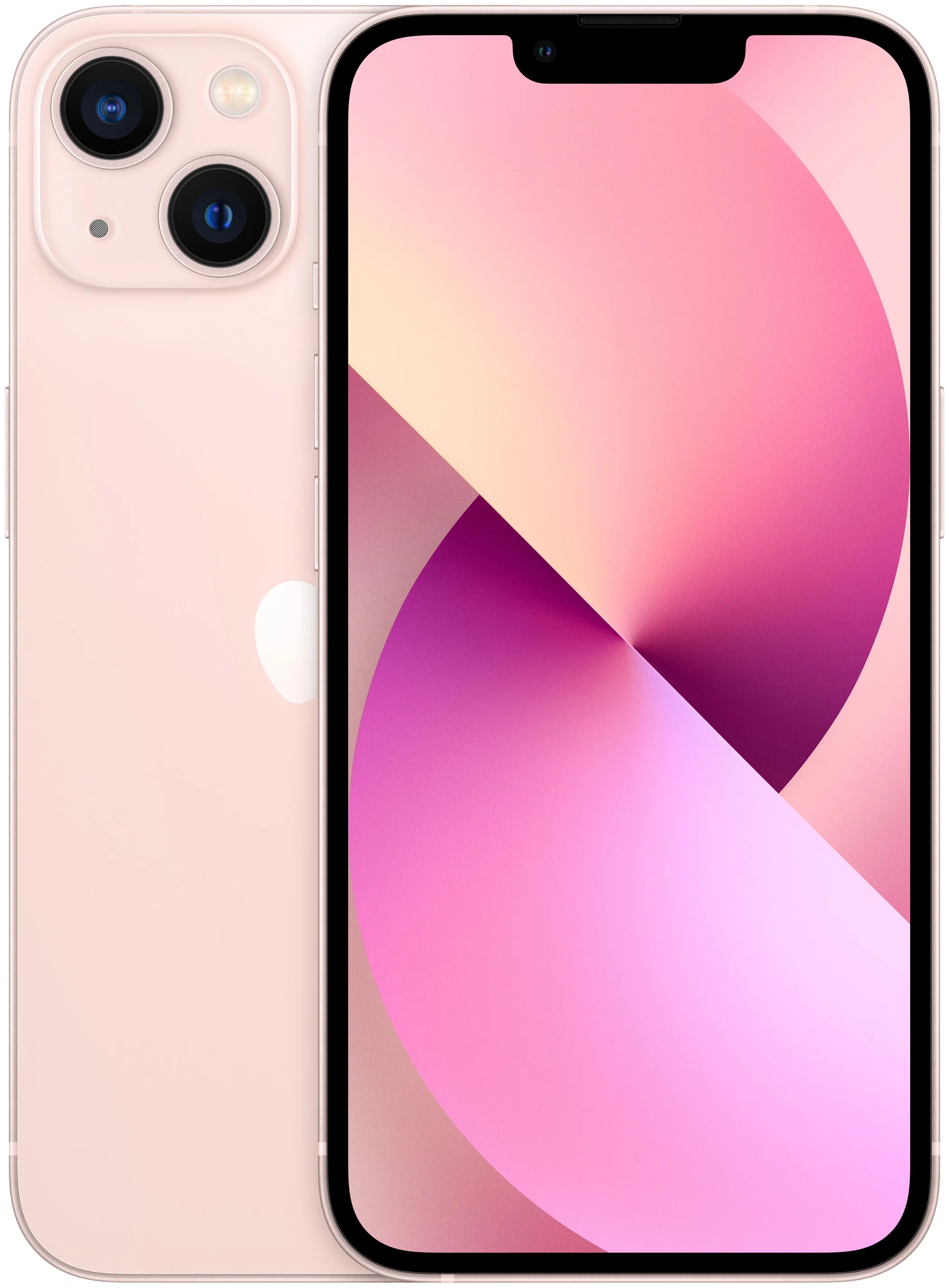 Смартфон Apple iPhone 13 256 ГБ Розовый (Dual-Sim) в Челябинске купить по недорогим ценам с доставкой