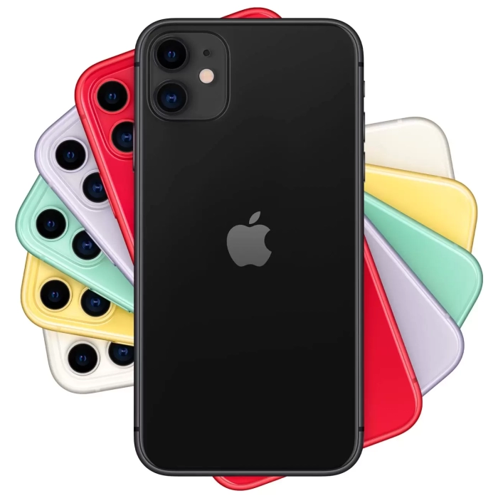 Смартфон Apple iPhone 11 64 ГБ Черный (EU) в Челябинске купить по недорогим ценам с доставкой