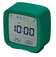 Умный будильник с термометром Mijia Qingping Bluetooth Alarm Clock (CGD1), Green в Челябинске купить по недорогим ценам с доставкой