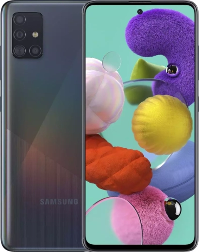 Смартфон Samsung Galaxy A51 128 ГБ Черный в Челябинске купить по недорогим ценам с доставкой