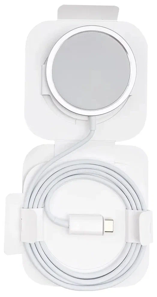 Беспроводное ЗУ Apple MagSafe Charger (MHXH3ZE/A) Белый в Челябинске купить по недорогим ценам с доставкой