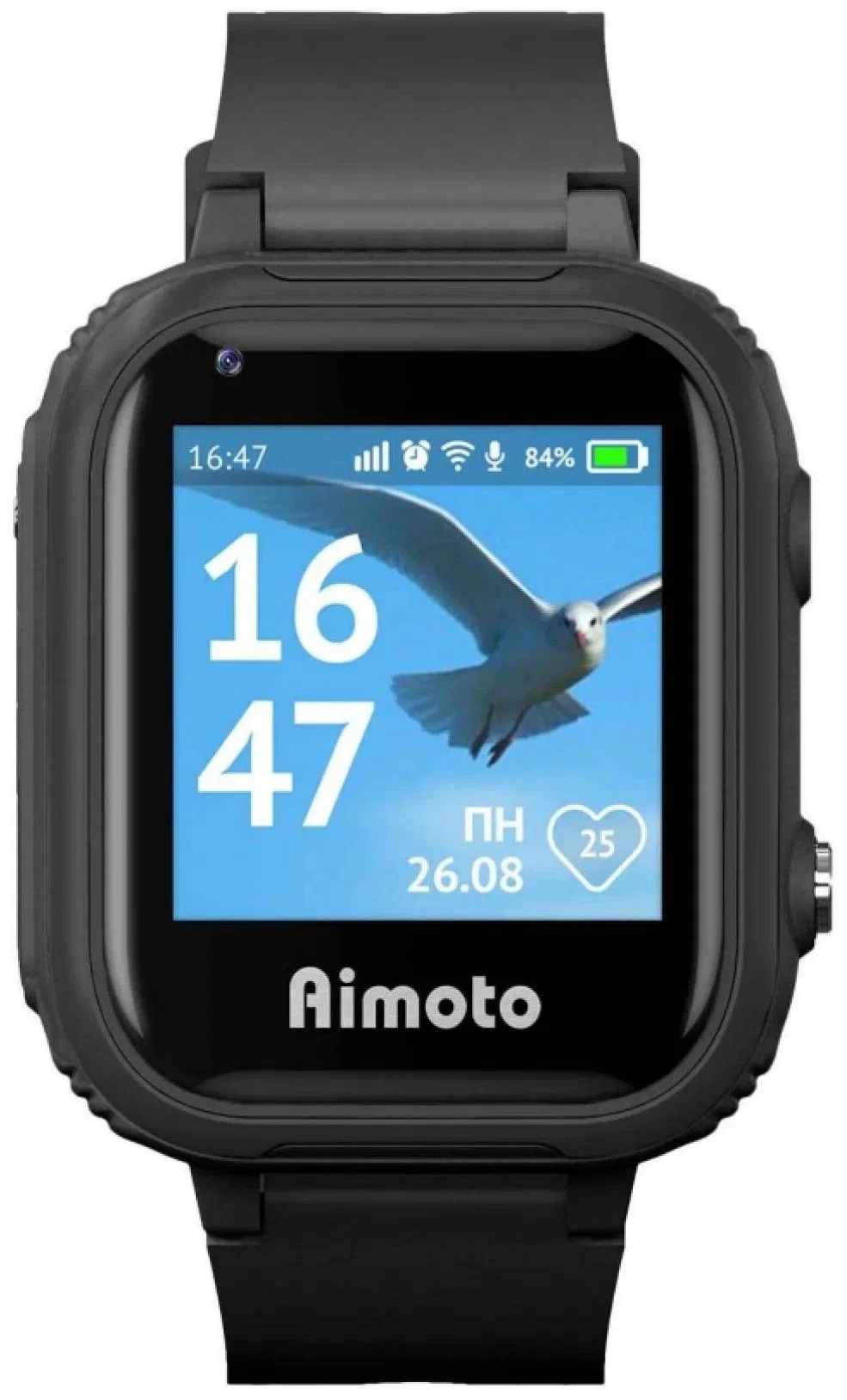 Детские смарт-часы Aimoto Pro 4G Черный в Челябинске купить по недорогим ценам с доставкой