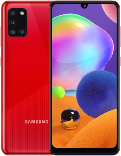 Смартфон Samsung Galaxy A31 64 ГБ Красный в Челябинске купить по недорогим ценам с доставкой