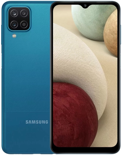 Смартфон Samsung Galaxy A12 2021 64 ГБ Синий в Челябинске купить по недорогим ценам с доставкой