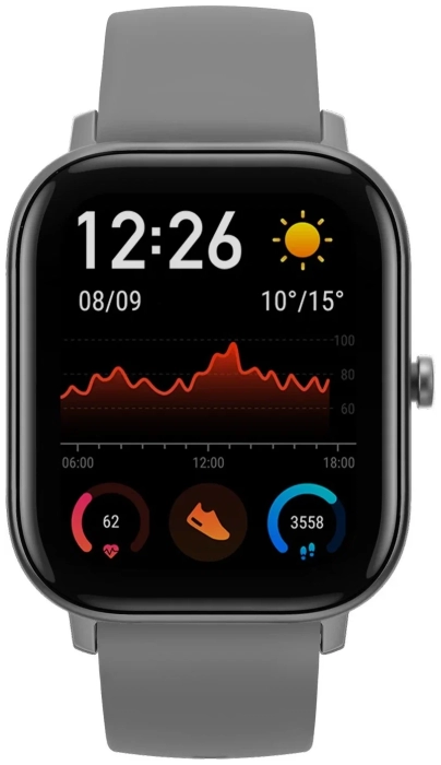Смарт-часы Xiaomi AMAZFIT GTS Серый в Челябинске купить по недорогим ценам с доставкой