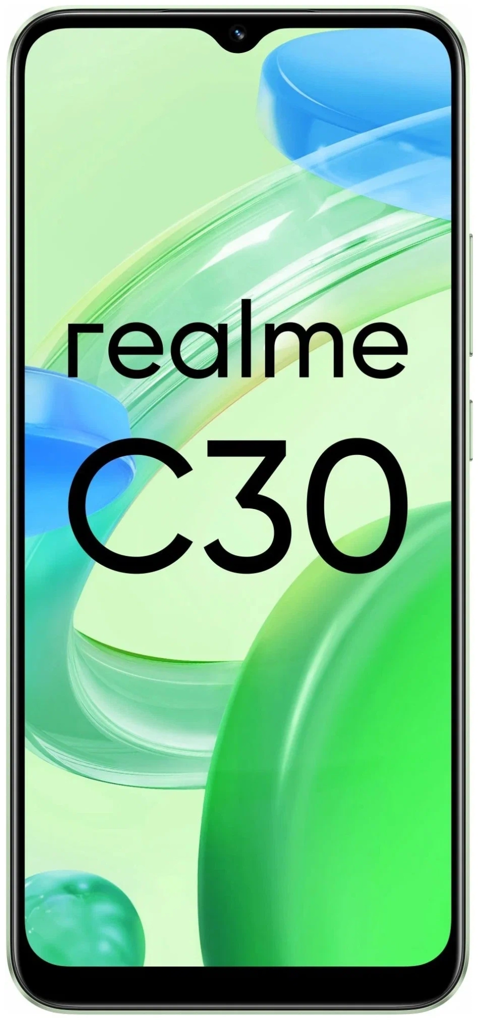 Смартфон Realme C30 4/64 ГБ Зеленый в Челябинске купить по недорогим ценам с доставкой