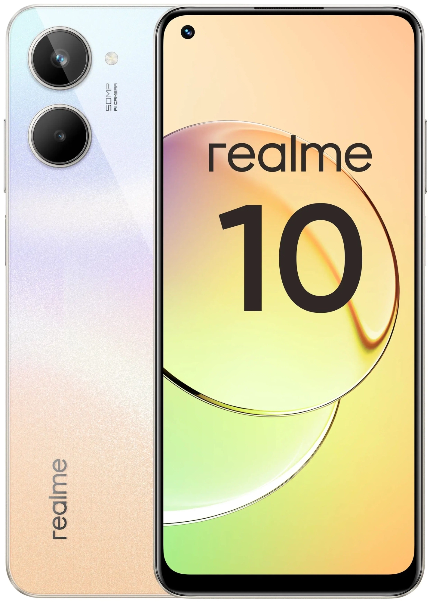 Смартфон Realme 10 8/256 ГБ Белый в Челябинске купить по недорогим ценам с доставкой